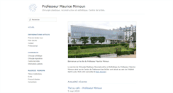 Desktop Screenshot of maurice-mimoun.com